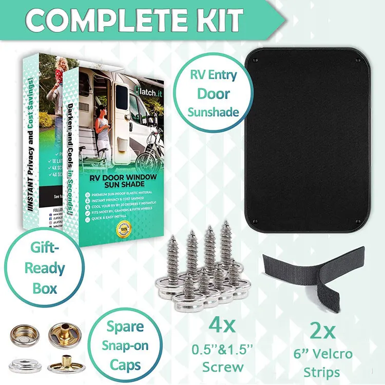 Чехол на дверь и окно RV солнцезащитный козырек для жилого прицепа аксессуары