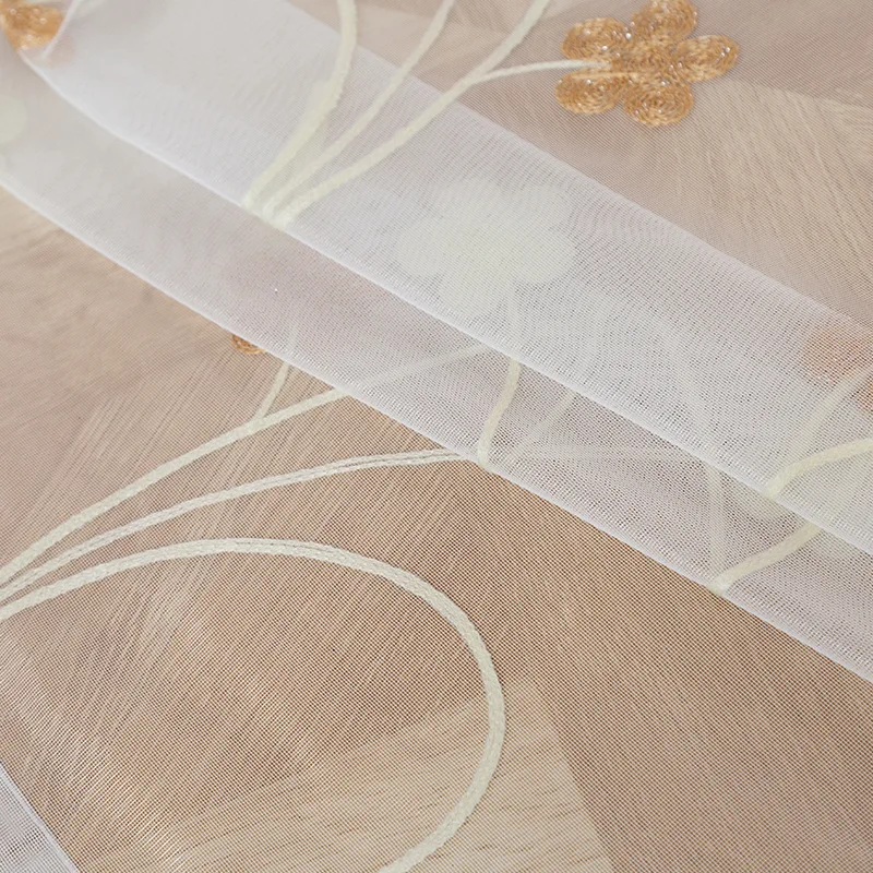 Минималистичная белая марля в скандинавском стиле с вышивкой | Дом и сад