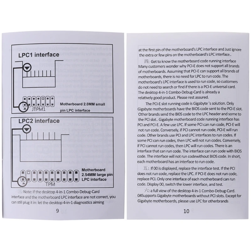 40JB PCI-E LPC Multi Применение диагностическая карта Post светодиодный индикатор ПК