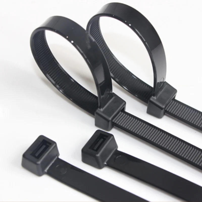 

10*1200mm 50Pcs Blac/White Nylon Plastic Cable Ties Self Locking Wraps Ajustable Locking Cable Organizer Zip Ties Heavy Duty
