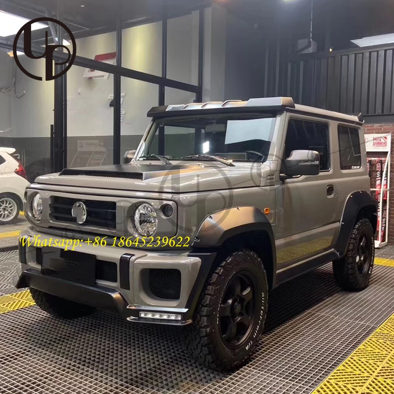 Jimny LB design body kit for mini G class wide style FRP front hood spoiler bumper | Автомобили и мотоциклы