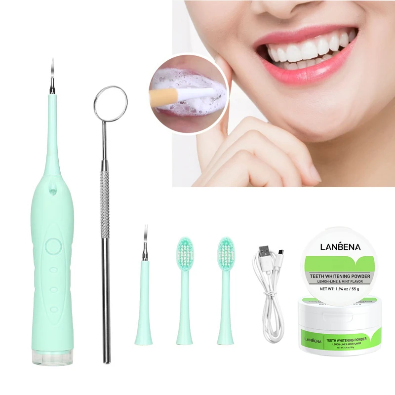 Электрический звуковой Вибрационный зубной скалер для отбеливания зубов