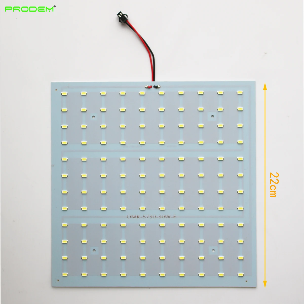 Светодиодная потолочная панель простая установка 5730SMD 30 Вт 22*22 см 220 В 230 | Лампы и