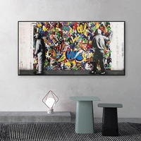 graffiti art painters and artists modern street wall pictures wall canvas posters and home decor prints room decor aesthetic