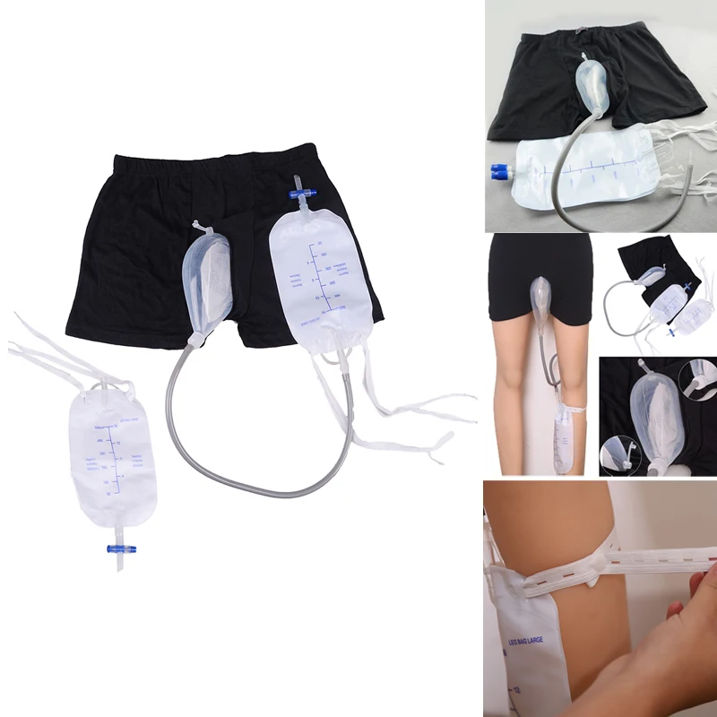 

Мочи-Катетер Мужской многоразовый с катетером, 500 мл