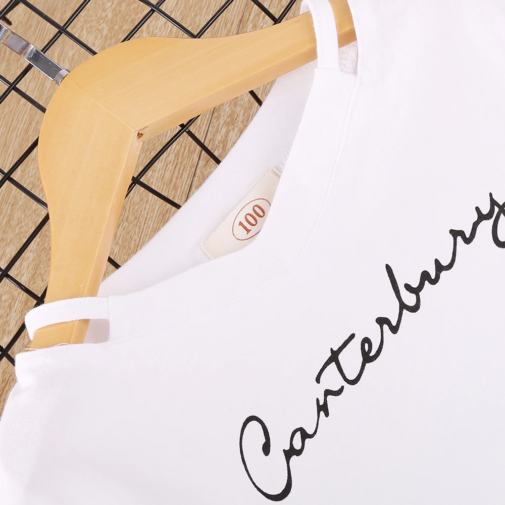 HE Hello Enjoy/комплекты одежды для девочек лето 2020 детская футболка с короткими