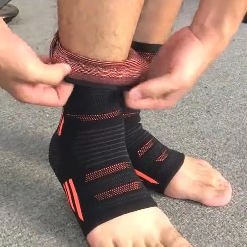 

2020 NEW 1 Pair Compression Ankle Support Socks Elastic Injury Recovery Joint Pain Basketball Foot Brace Sports Safety Protector