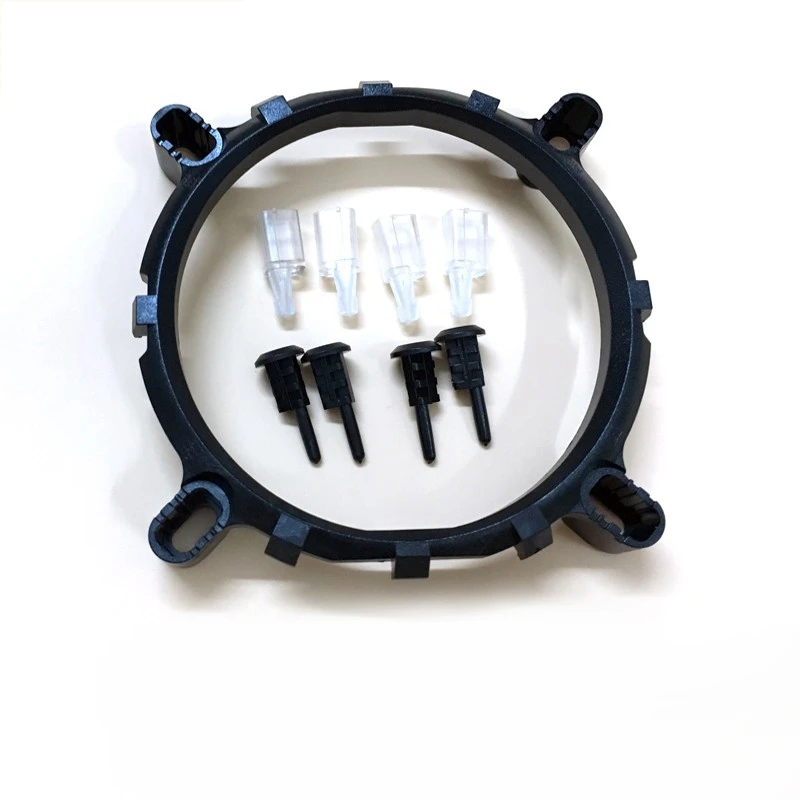 6 тепловой трубы 4 провода один вентилятор без светильник Cpu радиатора для Intel