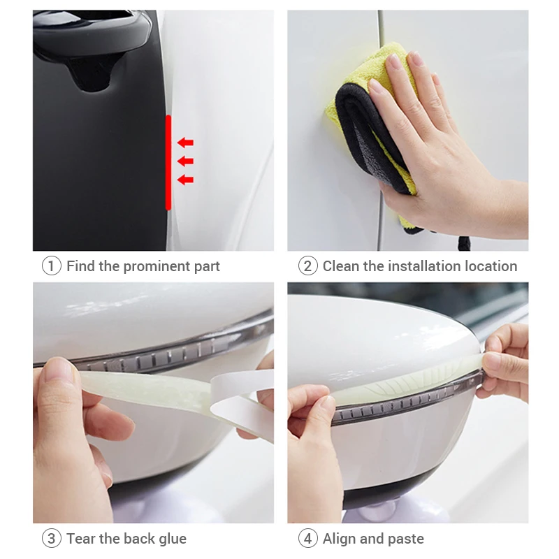 Защитная полоса для края автомобильной двери чехол автомобильного зеркала