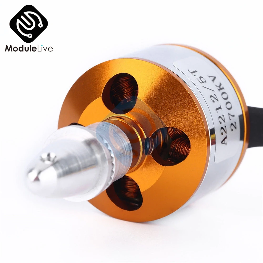 A2212/5T 2700KV бесщеточный мотор внешний ротор A 2212 для фотографического