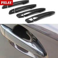 car accessories for lexus ct is es gs rx 350 300 450h carbon fiber door handle cover trim add on with double sided tape