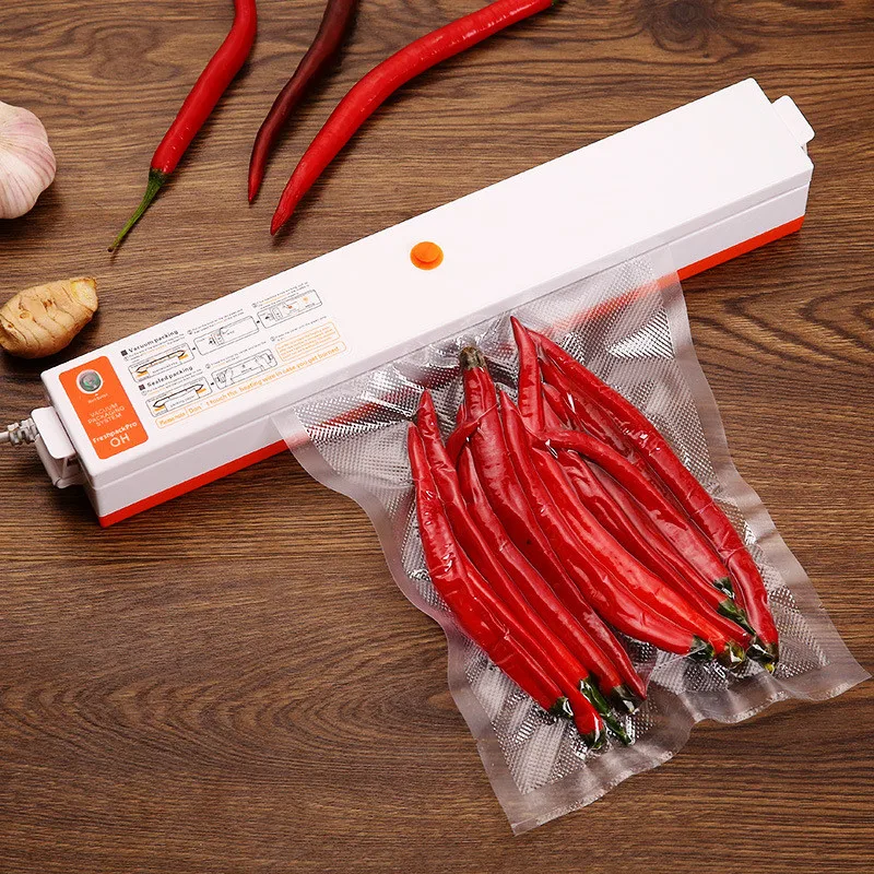 

Electric Heating Vacuum Food Sealers 220V/110V for Snack Sealing Machine Machine Sealed Packaging Plastic Bag Sealer Food Bag