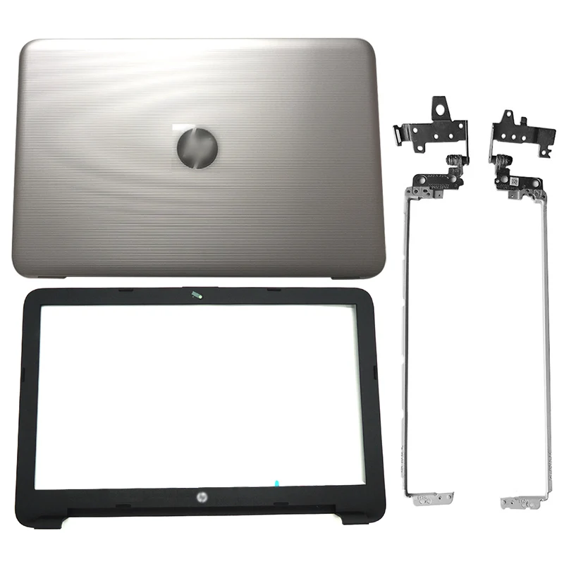 

NEW For HP Notebook 15-AY 15-BA 15-BD Series Laptop LCD Back Cover/Front Bezel/Hinges/Palmrest/Bottom Case Silver 854987-001