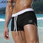 JOCKMAIL летние новые быстросохнущие мужские шорты для плавания летние пляжные шорты для серфинга мужские шорты для бега для тренажерного зала Мужские Плавки размера плюс