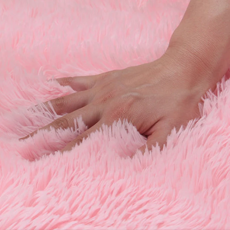 Пушистые ковры для гостиной домашний декор коврики ворсинки Плюшевые альфомбра