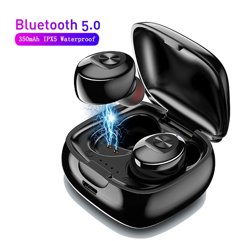 Беспроводные стереонаушники XG12 TWS Bluetooth 5 0 hi fi звук спортивные наушники игровая