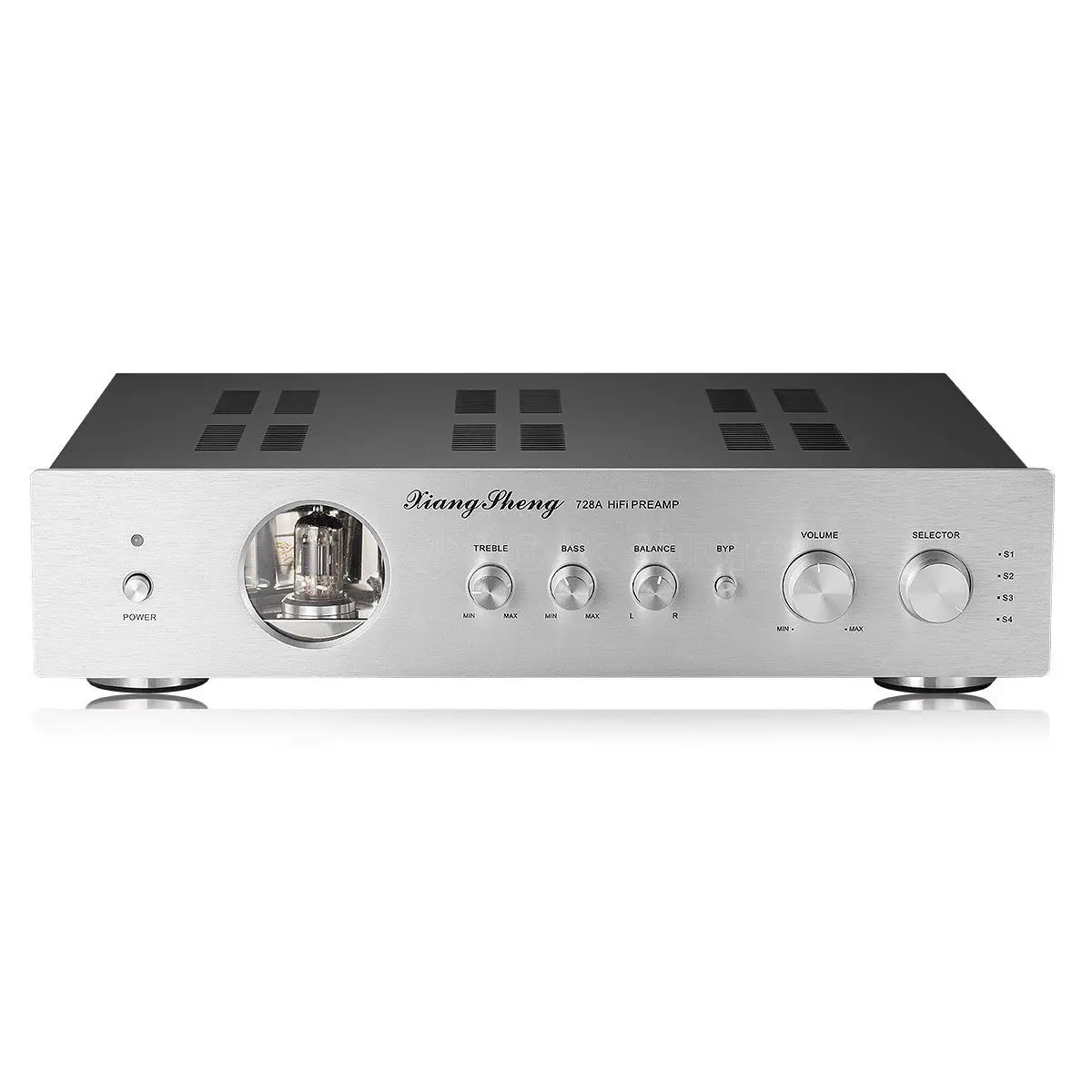 XiangSheng 728A HiFi 12AT7 & 12AU7 вакуумный трубчатый Предварительный усилитель стерео