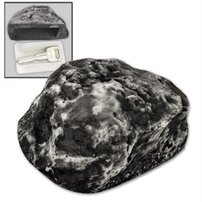 

Outdoor Mini Locker Spare Garden Key Box Pine Cones Rock Hidden Hide In Stone Security Safe Storage Hiding Containers Safe Box