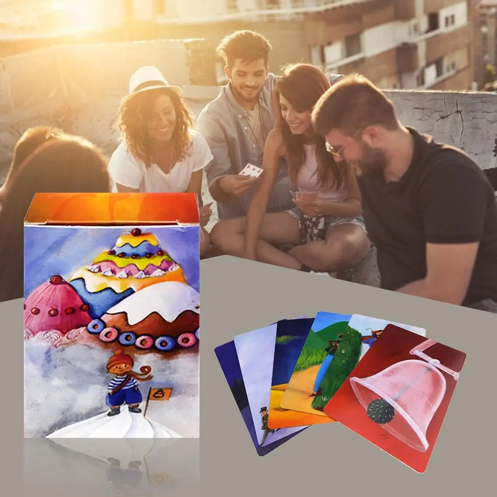 84 шт. DIXIT Quest карточная настольная игра карточные настольные карты для семейных и