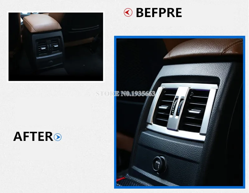 Внутренняя центральная консоль для BMW 1 серии F20 F21 крышка выхода вентиляционного