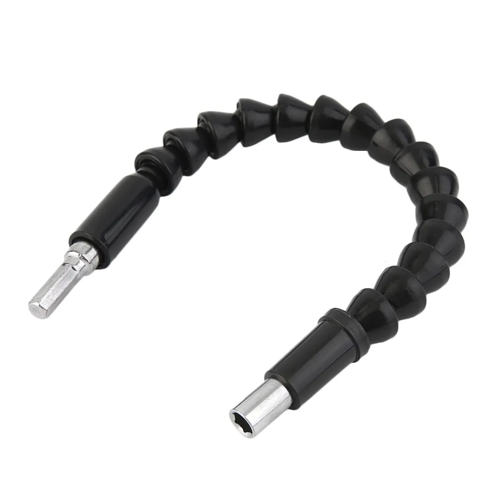 Сверлильный вал Электронная дрель черные гибкие биты вала удлинительная