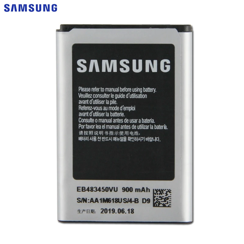 Аккумулятор SAMSUNG EB483450VU для Samsung C3630 C3230 C5350 C3752 GT C3630C S5350 C3528 оригинал|Аккумуляторы