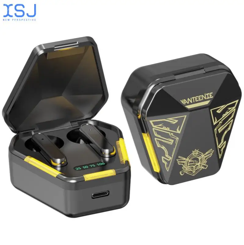 

New Wireless Bluetooth Headset Tws Low Delay E-Sports Portable Game Headset for Android and Apple