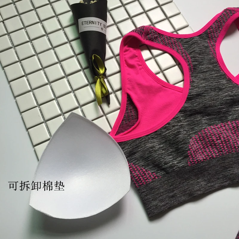 

2021 Hot T Style Sports Bra Set Running Shockproof Yoga Without Rims Fitness Underwear Vest For Women