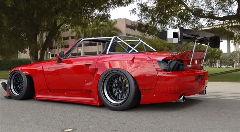 FRP Стекловолоконный боди подходит для 2000 2009 S2000 AP1 AP2 PD RB стильный Широкий комплект