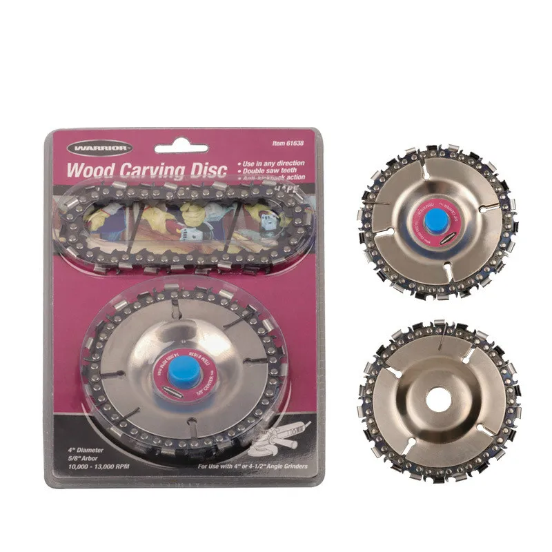 4 дюйма 22T шлифовальник диск и цепи отрезает цепь комплект ж/запасных для 100/115