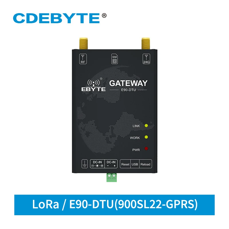 LoRa SX1262 22dBm 915MHz RF к GRPS серверному модему PA LNA Дальний диапазон по команде SMA Антенный