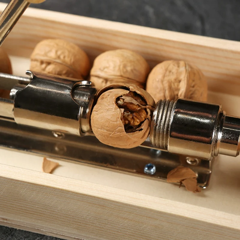 Walnut Clip Mechanical Opener Peeling Nuts Stainless Steel Shell Breaking Tool Nut Cracker Sheller Kitchen Tools |