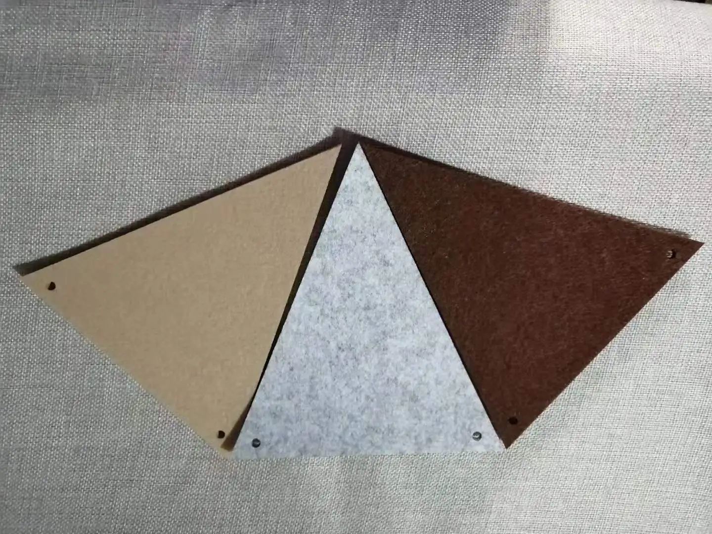 18 Flags Khaki Brown Felt Banner Garlands Birthday Bunting Pennant Baby Shower Wedding Garland Party Decoration Supplies | Дом и сад