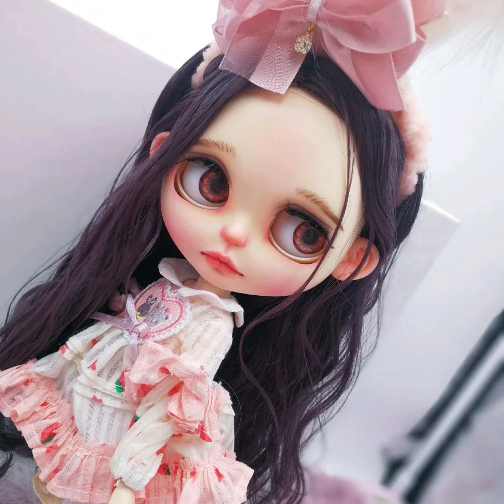 Blyth Doll NBL 1/6 BJD индивидуальное матовое лицо большие глаза модный шар для макияжа