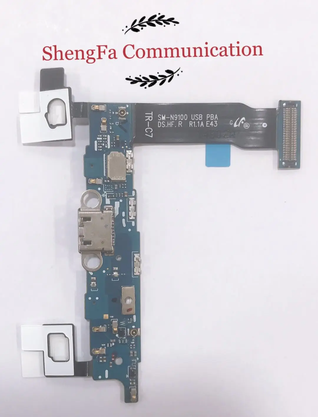 Оригинальный зарядный порт Micro USB для Samsung Galaxy Note4 N9100 N9106W N9108V док-разъем гибкий