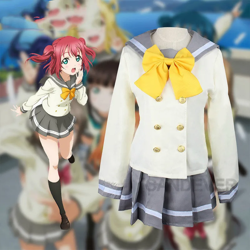 Lovelive sunshine акура цушима йошико Косплей Костюм японское аниме Любовь Живая девушка
