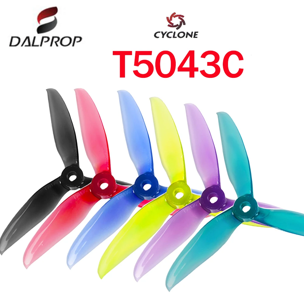 20 шт./10 пар пропеллеры DALPROP CYCLONE T5043C 5043 с 3 лезвиями совместимая POPO опора двигателя