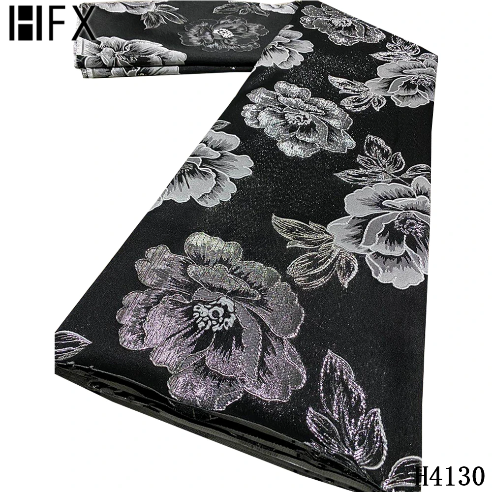 HFX 2020 горячая Распродажа Африканское парчовое кружевная ткань с жаккардовым