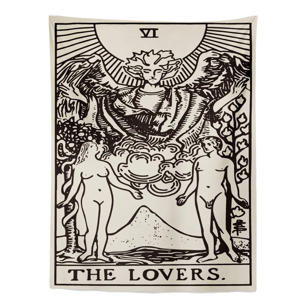 Гобелен с Луной лучшего качества расшитый звездами настенный подвесной гобелен