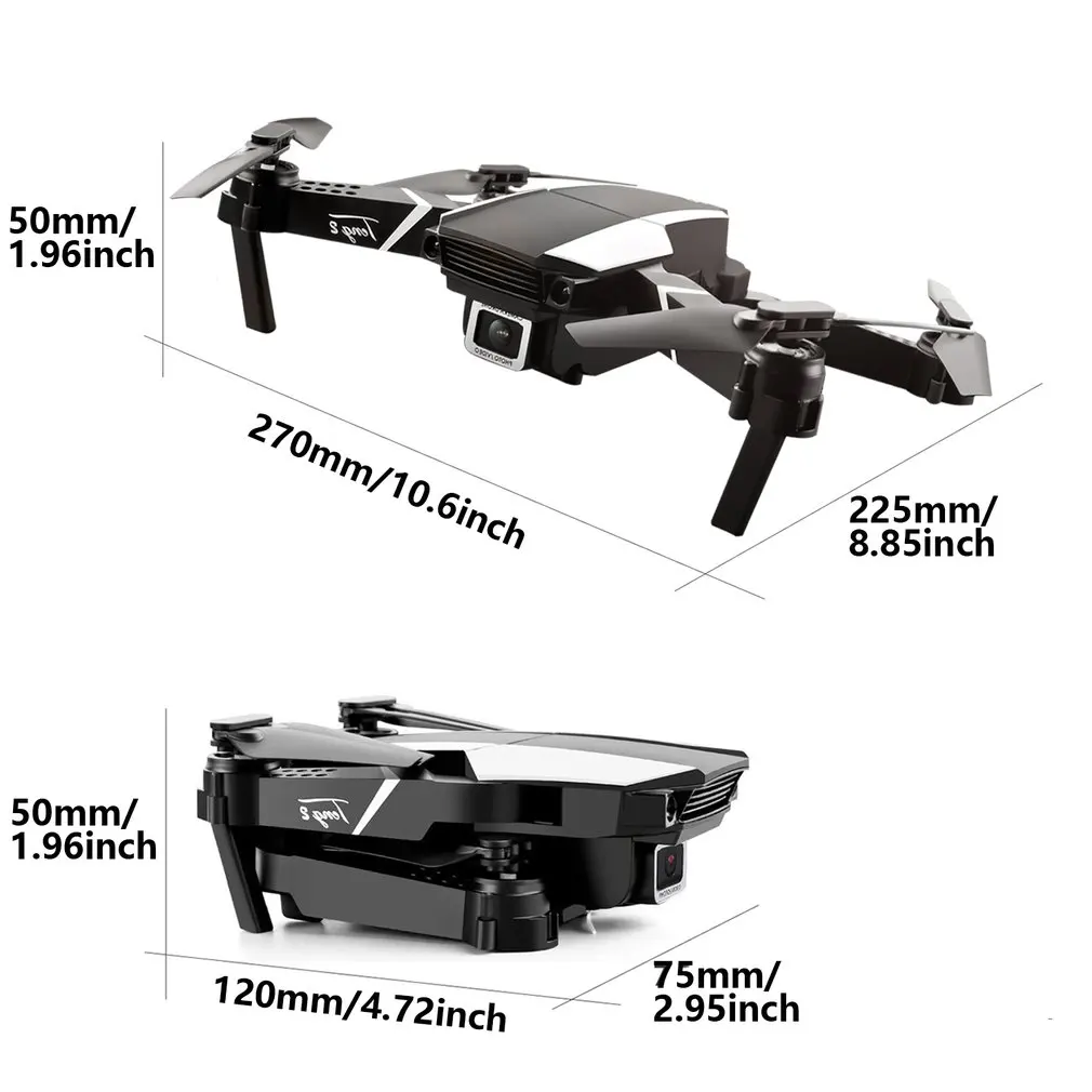 

S62 Drone 4k 1080P High Definition Camera WiFi Foldable 2.4Ghz Altitude Hold Rc Quadcopter Drones Toy Gifts