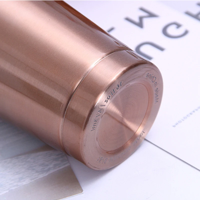 

500 ML Stainless Steel Straight Straw Cup Coffee Cup Car Cup Portable Double Layer 304 Applicable Fashion.