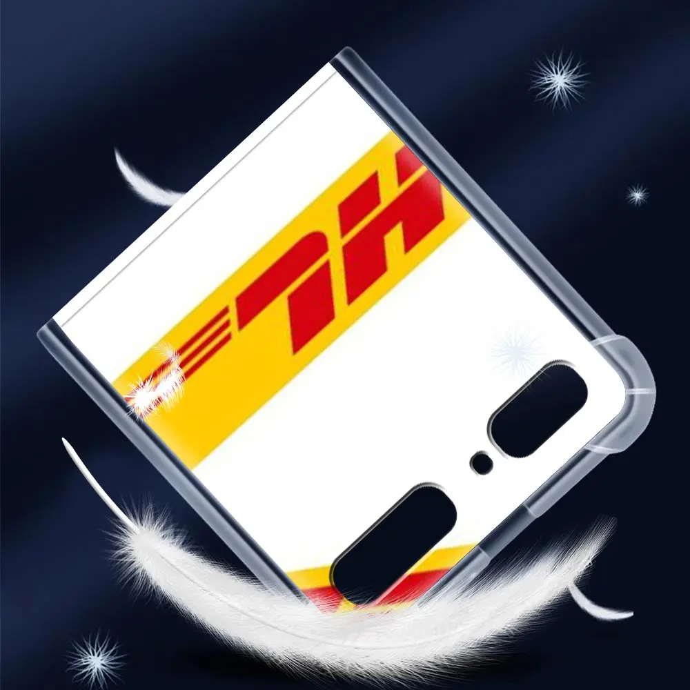 

Airbag Phone Case For Samsung Galaxy Z Flip Soft Cover For ZFlip 5G Shockproof Transparent Fundas Shell DHL Express Coque Sac