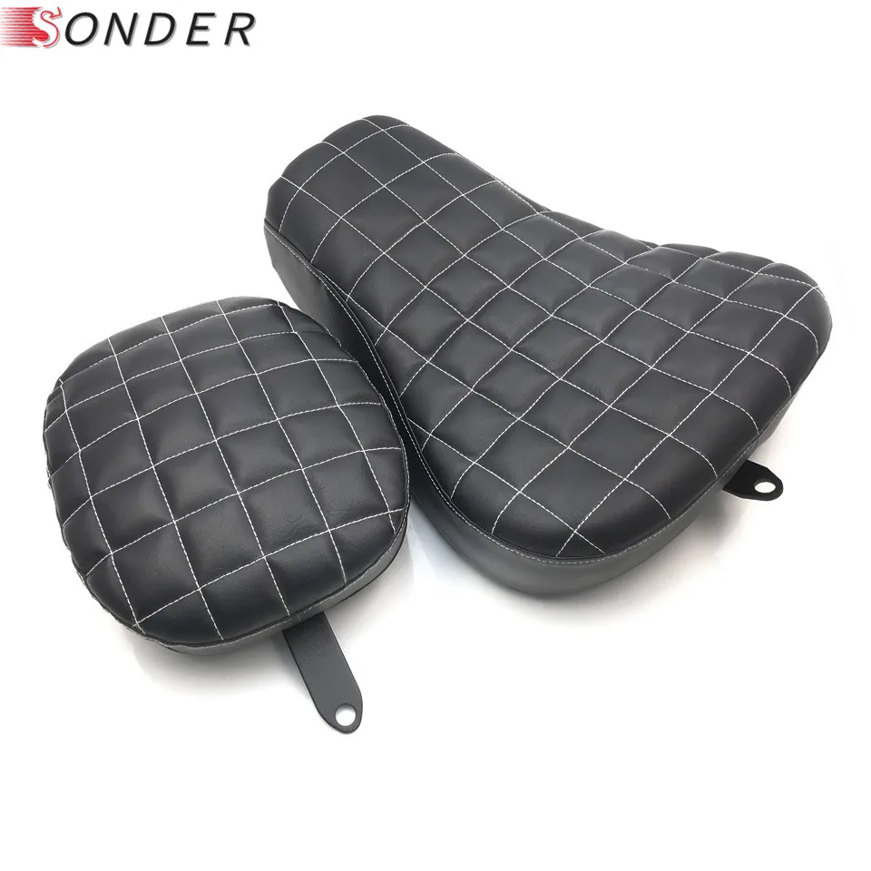 Кожаная подушка для водителя сиденья автомобиля Harley Sportster Forty Eight XL1200 XL883 XL 883 72 48 2004