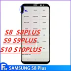 Оригинальный ЖК-экран для Samsung Galaxy S8 S8 Plus S9 S9Plus S10 S10plus дигитайзер сенсорный экран Замена 100% тест