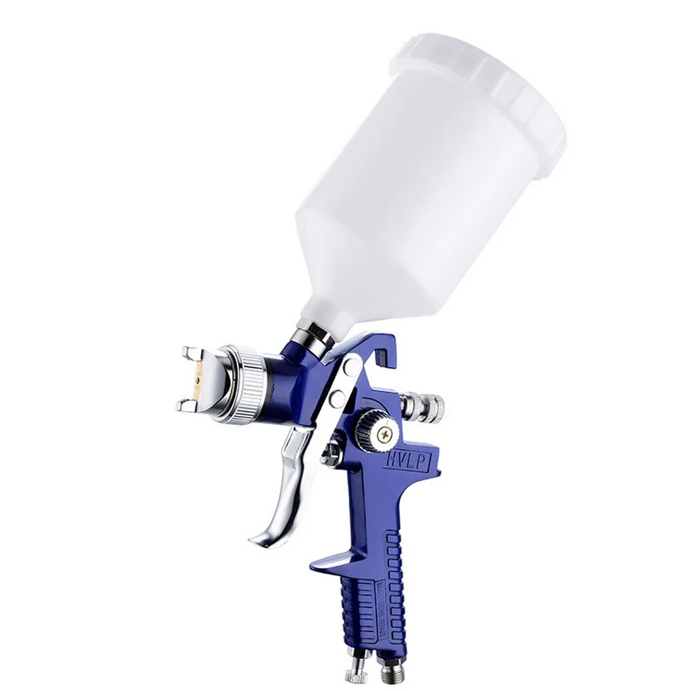 

Professional Air Spray Gun 1.4/1.7mm HVLP Paint Sprayer 600ml Gravity Feed Airbrush Kit Car Furniture Painting Tool