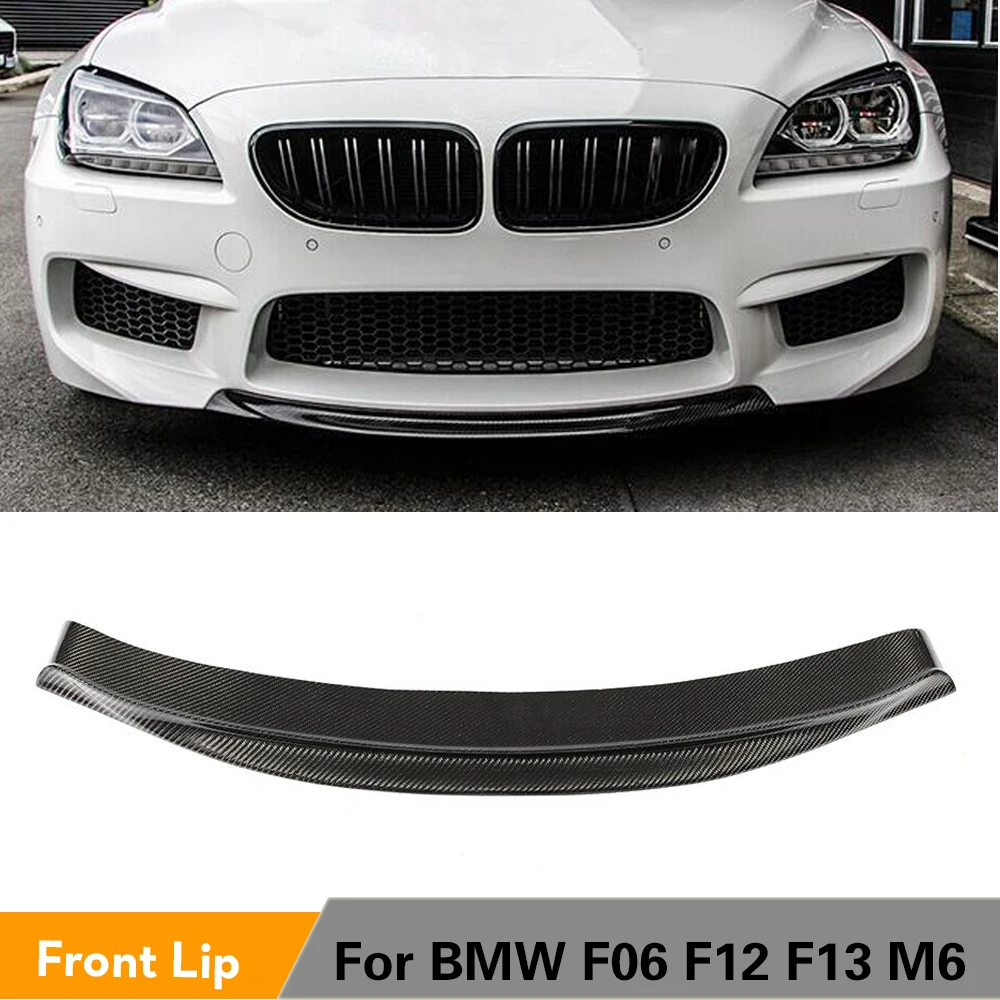 

Front Bumper Lip Spoiler Splitters for 6 Series F12 F13 F06 M6 2013 - 2018 Carbon Fiber Front Bumper Lip Spoiler Splitters