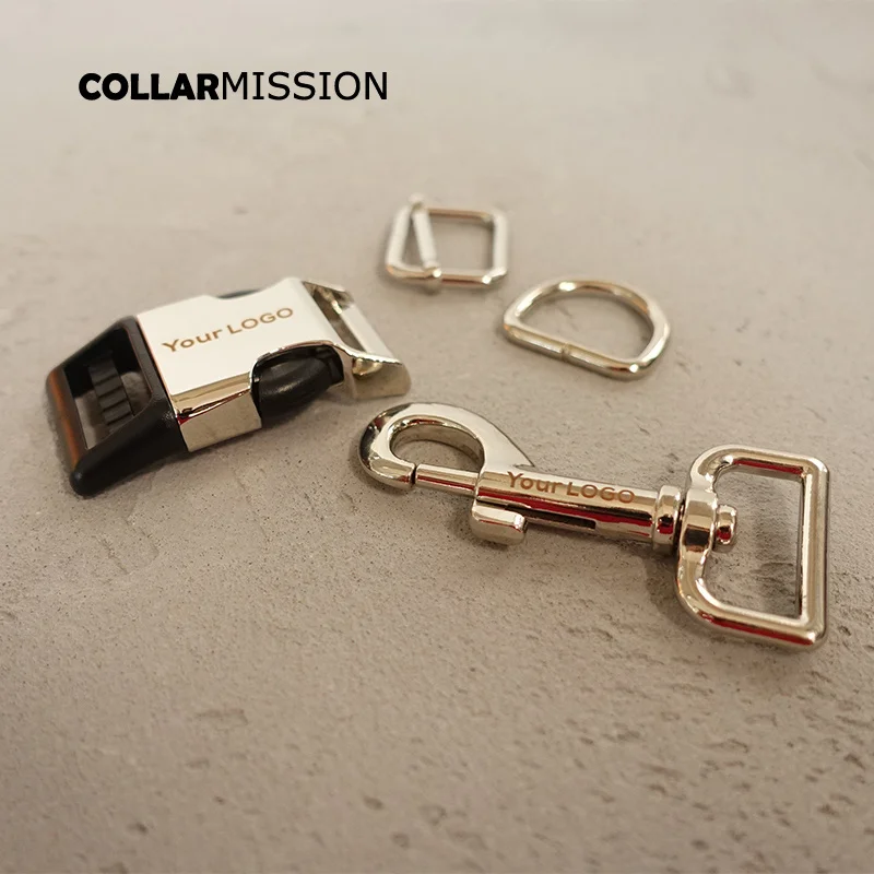 20 шт./лот (металлическая пряжка + Регулируемая D кольцо металлическая застежка для