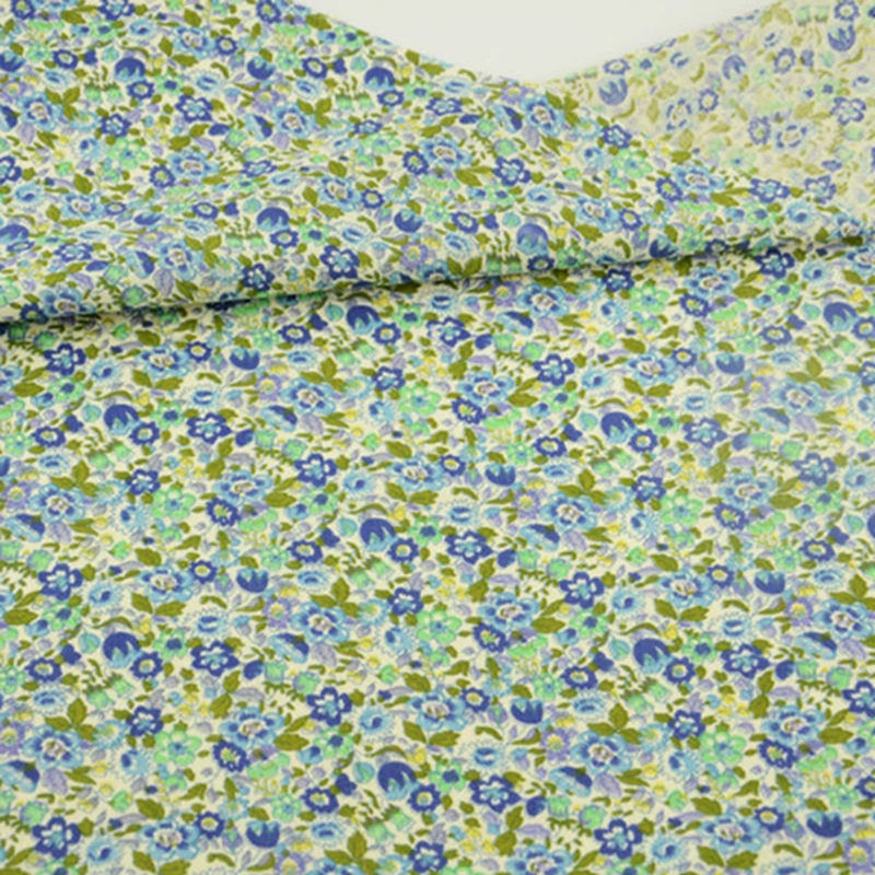 2021 Новое поступление милые цветы дизайн хлопок ткань простой пэчворк см текстиль