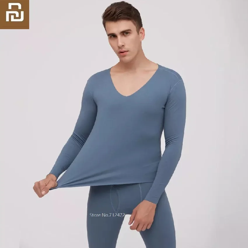 Youpin Cottonsmith зимние мужские кальсоны кофейный карбоновый утепленный термокомплект