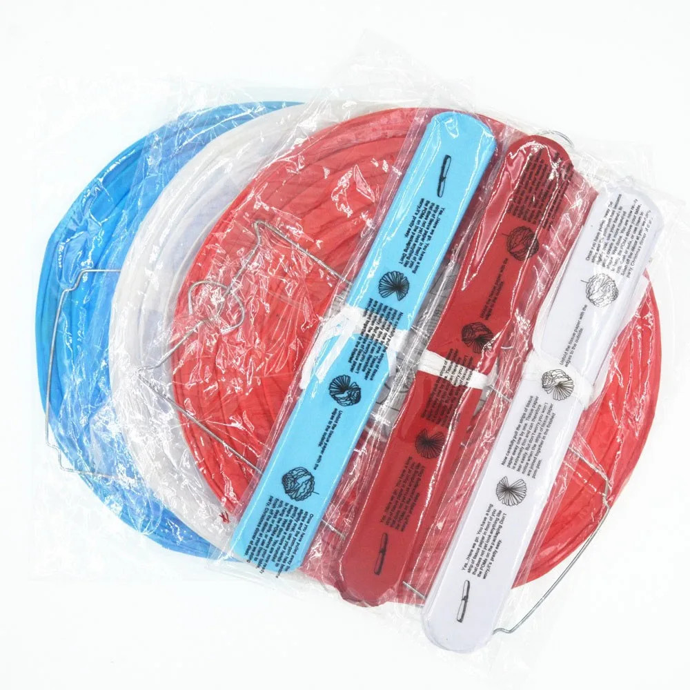 blue red white 6 шт./компл. кисточка цветочный абажур помолвка 8 дюймов белая роза розовый бумажный фонарь шар для украшения свадебной вечеринки - Цвет: blue red white